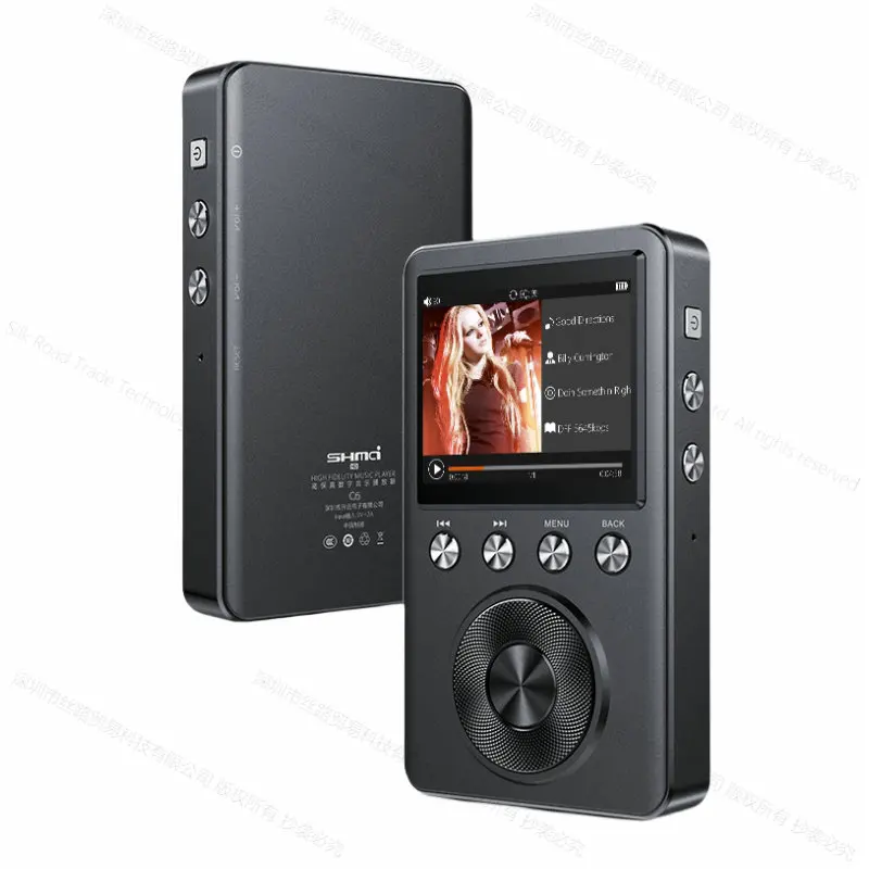 

Shmci C60. Professional High Quality Original Demo HIFI DSD256 Lossless DSD WM8965 Decode CUE Music Mini Sports DAC MP3 Player