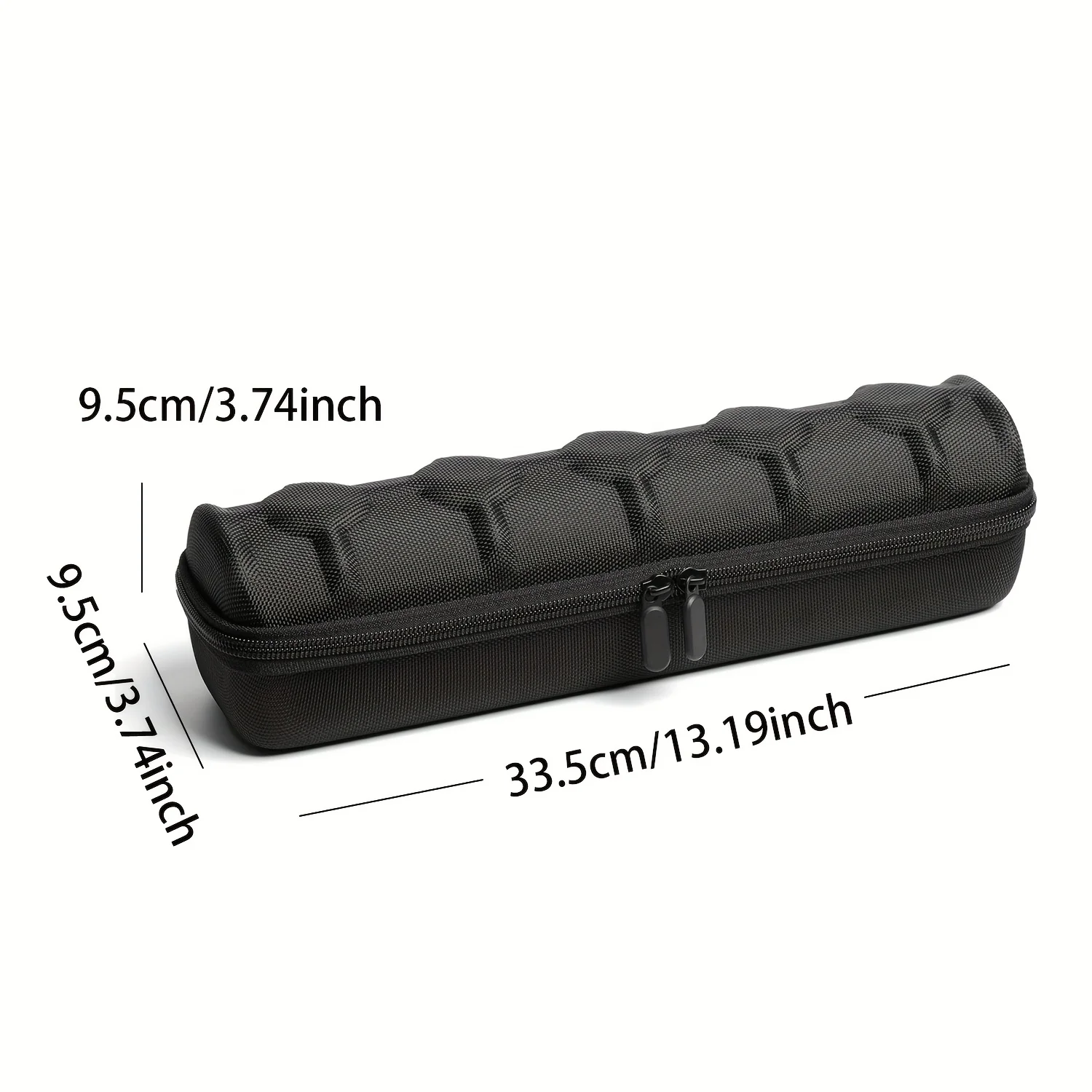 1pc 5-Slot Watch Case | Hard Shell Travel Organizer with Pillow Insert - Gift Ready (Black),suitable for smart watch storage image 3