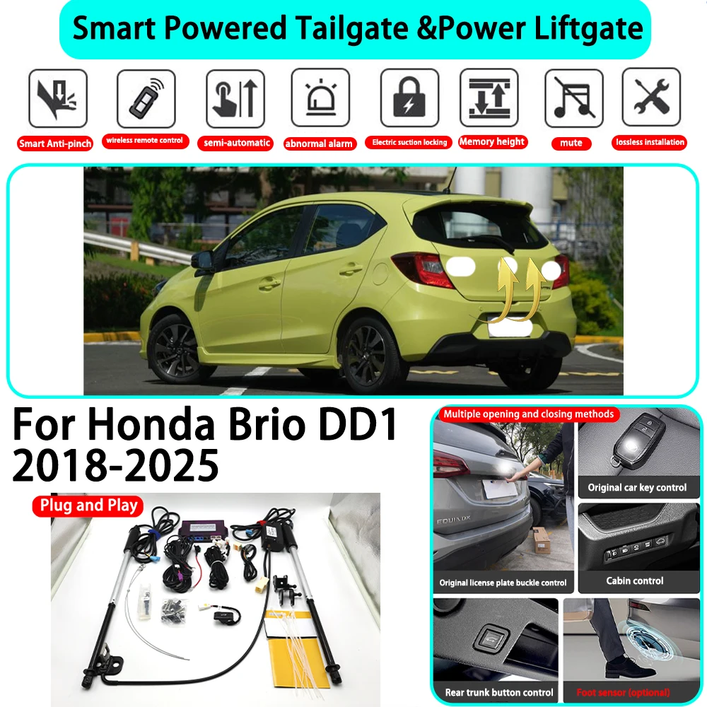 

for Honda Brio DD1 2018-2025 OEM Smart Automatic Powered Tailgate Electric Power Tailgate Lift Kit Key Close