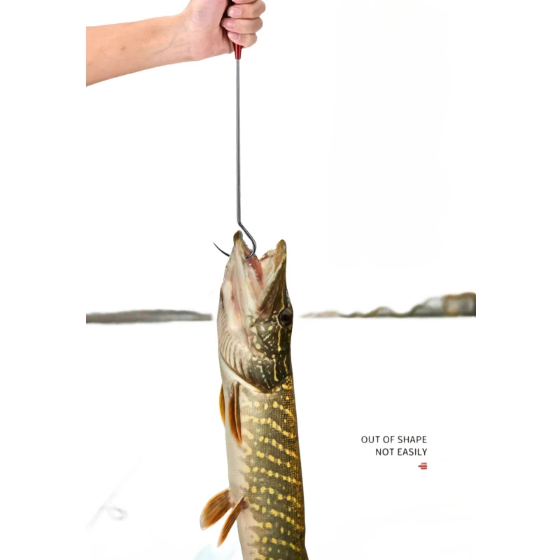 1PC Stainless Steel Ice Fishing Hook Gaff Anchor Boat Fishing Sea Fishing Hook Head Big Fishing Supplies Gear Tools Accessories