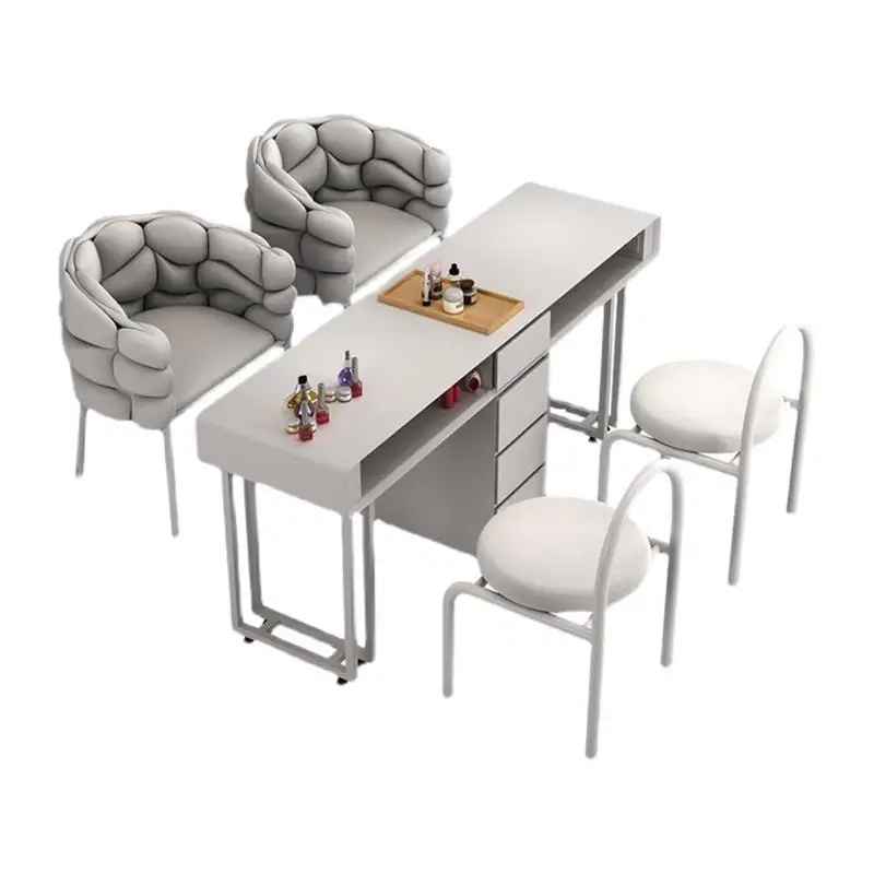 

Cream style manicure table