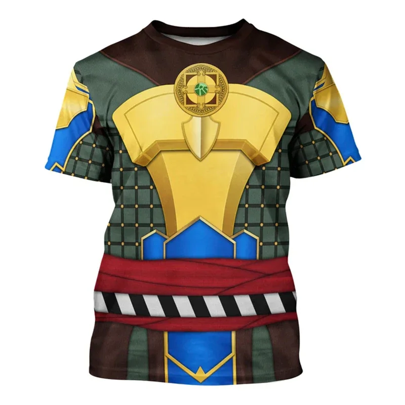 New Mortal Kombat 3D Print T-shirt Cosplay Fashion Short Sleeve T Shirt Casual Cool Boys Girl Fun