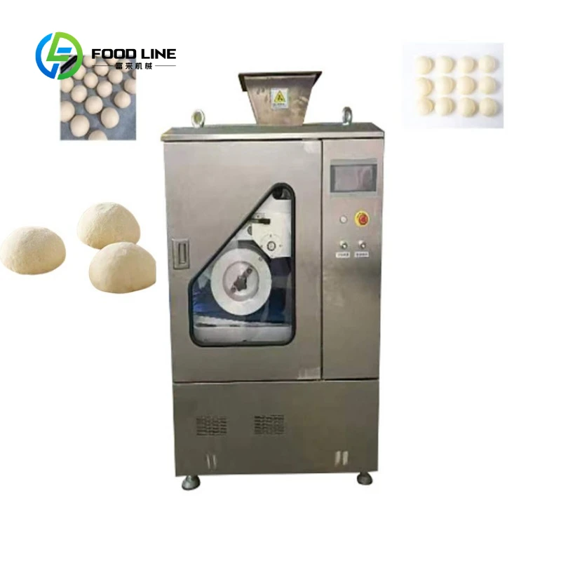 Dough Rounder Machinery Dough Divider Equipment High Productivity Dough Rounder