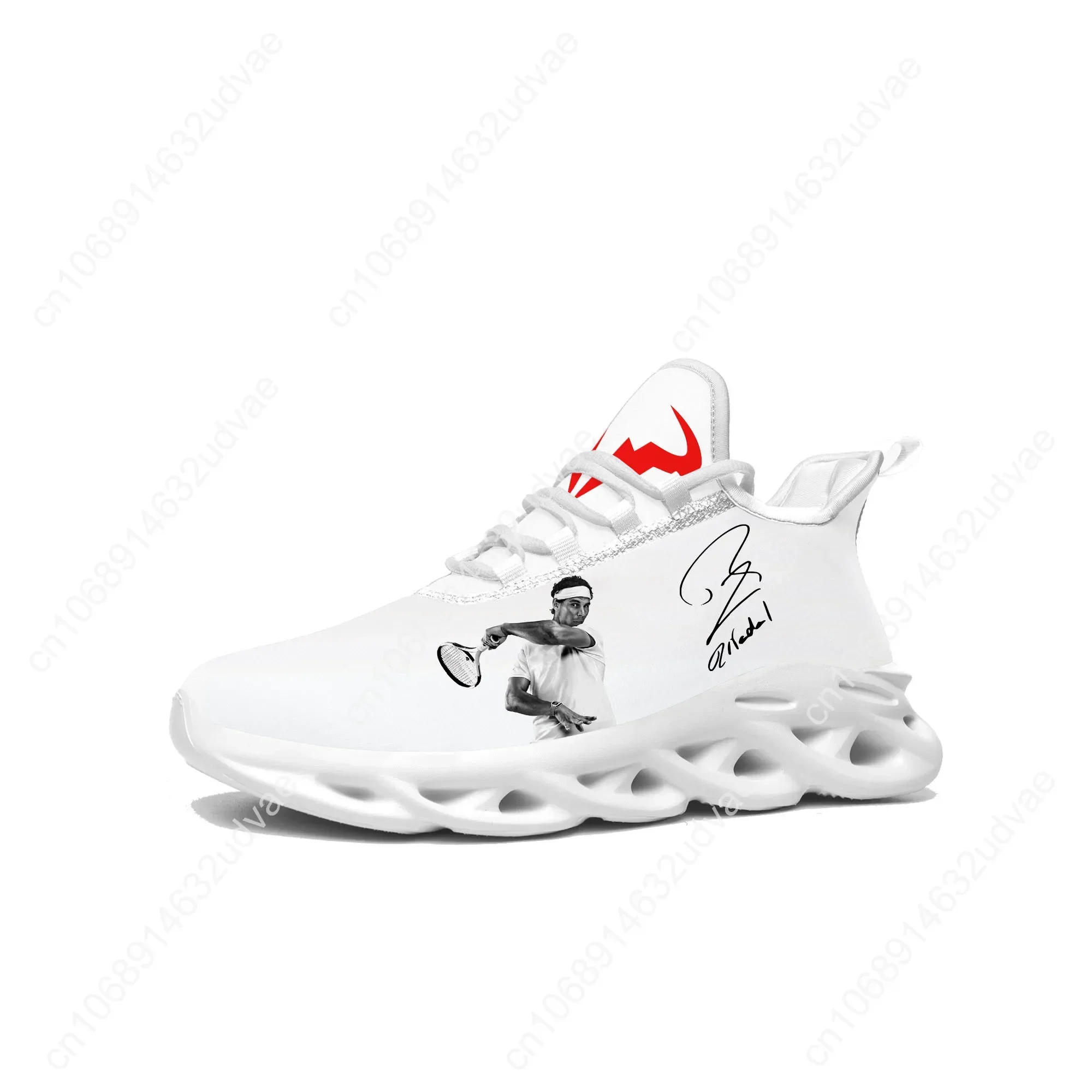 Rafael Nadal tennis player Flats Sneakers Mens Womens Sports Shoes High Quality Sneaker Lace Up Mesh Footwear custom made Shoe