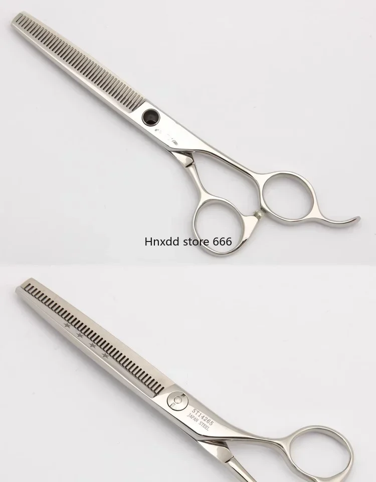 Professional pet cat and dog beauty hairdressing, hair trimming, stainless steel straight scissors