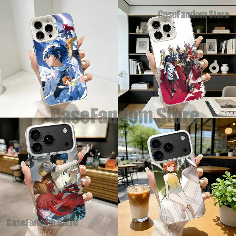 

Game M-Metaphor ReFantazio White Matte Shockproof CoverPhone Case For iPhone 17,16,15,14,13,12,11,Pro,XS,Max,Plus,Mini,SE4,E