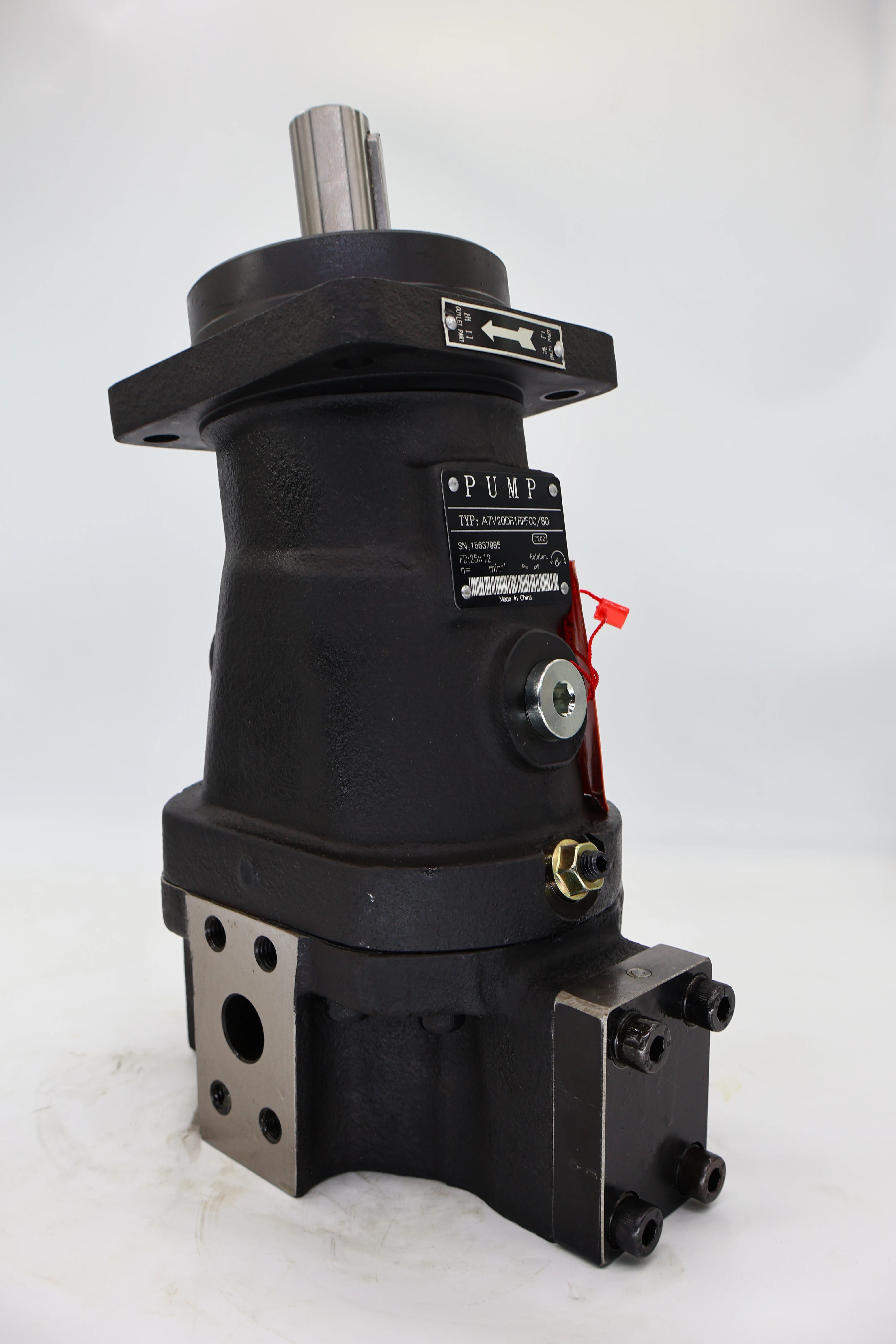 OEM NEW Hydraulic Piston Pump A7V 20 55 58 78 80 90 107 160 250 Series A7V20DR1RPF00 High Pressure Axial Variable Hydraulic Pump