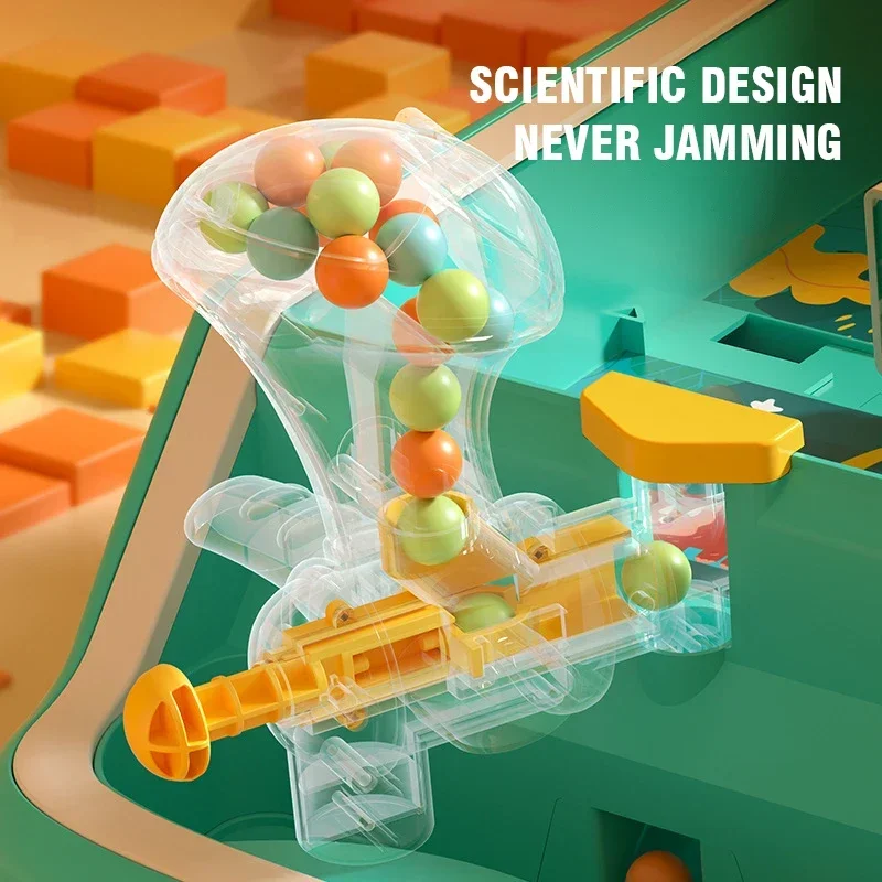 Máquina de Pinball para niños, juguete con puntuación de luces musicales, regalos, juegos de fiesta familiares, coordinación mano-ojo, juguetes educativos para niños, regalos