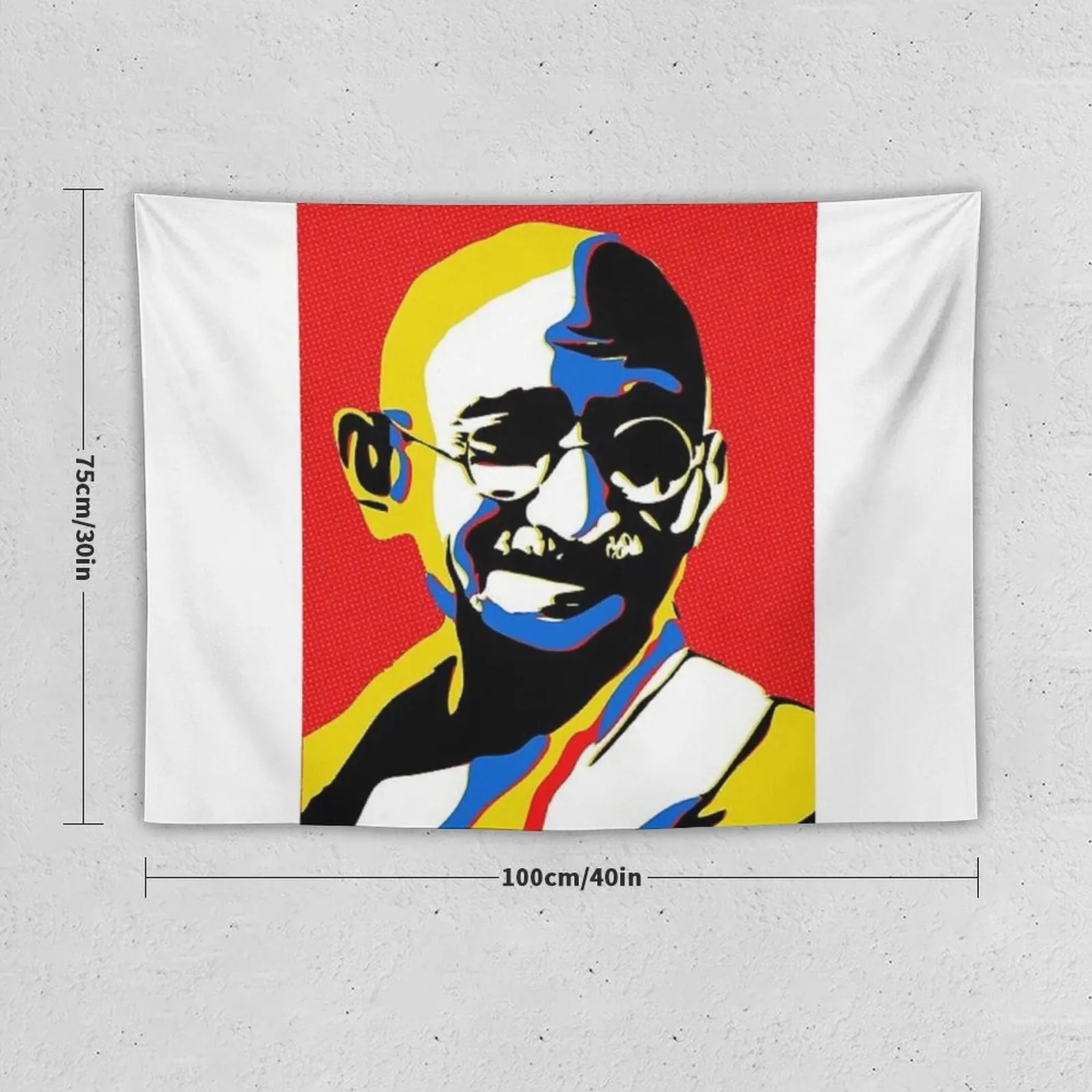 Gandhi Tapestry Nordic Home Decor Wall Decoration Hanging Wall Aesthetic Room Decoration Tapestry