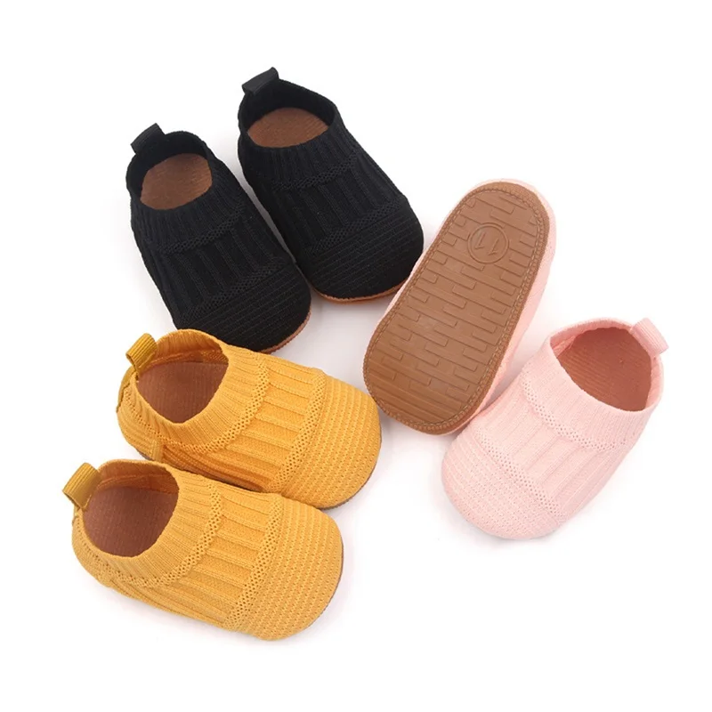 Blotona Baby Flats Prewalkers, Soft Sole Non-slip Walking Shoes Indoor Outdoor Toddler Casual Shoes for Girls Boys