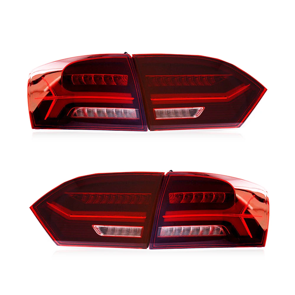 

Car LED Tail Light Taillight For Jetta 2012 2013 2014 MK6 Rear Fog Lamp Brake Light Reverse Dynamic Turn Signal