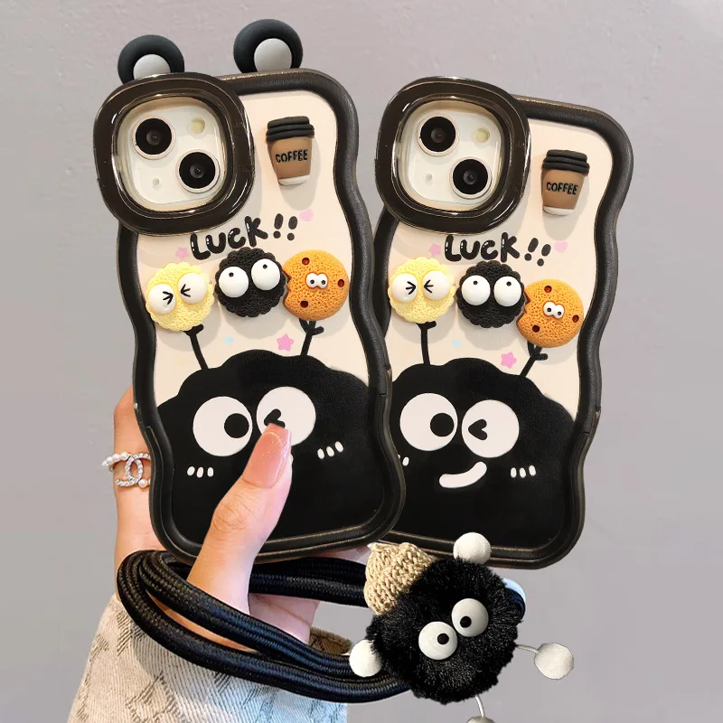 

Чехол для телефона Coffee Coal Ball, совместимый с чехлами для iPhone 16 и 17