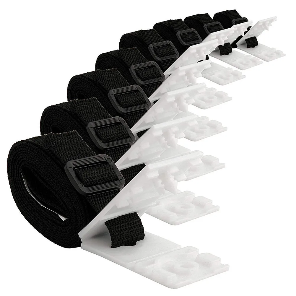 

Solar Blanket Straps Kit Complete Accessories Durable Long Lasting Easy Install Detach Spa Pool Reel Tools Cover Attachment