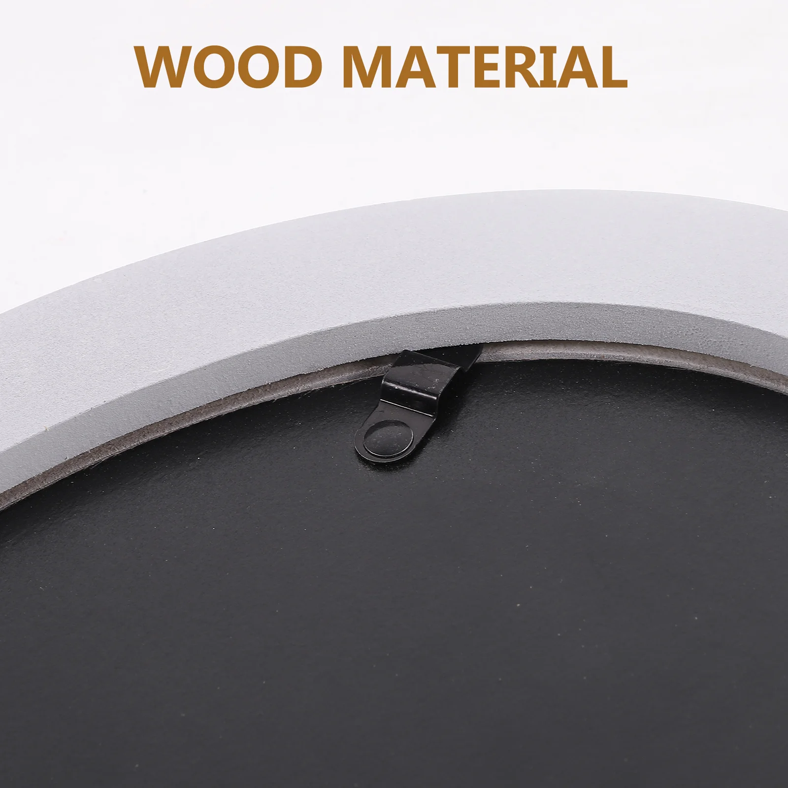 

7 Inch Wood Photo Frame Elegant Oval Picture Frames for Home Decorating Tool Wall Hanging Home Decor Wooden Frame