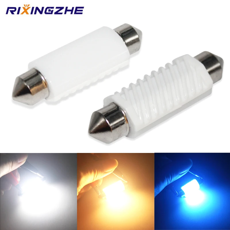 

1PC Car C5W LED C10W Canbus Festoon 31/36/39/41MM error free Interior reading Light Clearance Bulbs Auto plate Lamp white