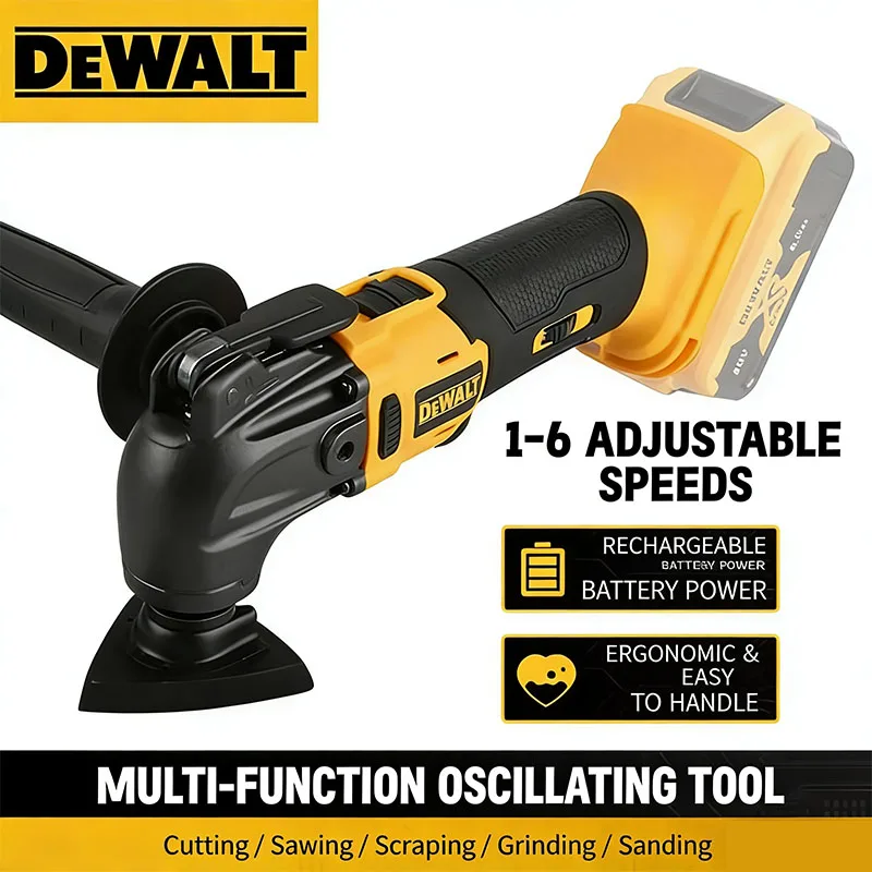 

DEWALT Brushless Quick Release Oscillating Multifunctional Tool Compatible with 20V Battery New Model