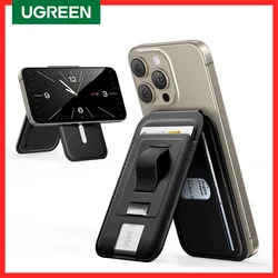 UGREEN Card Holder Bag Magnetic with Ring Holder for Magsafe iPhone15 14 13 12