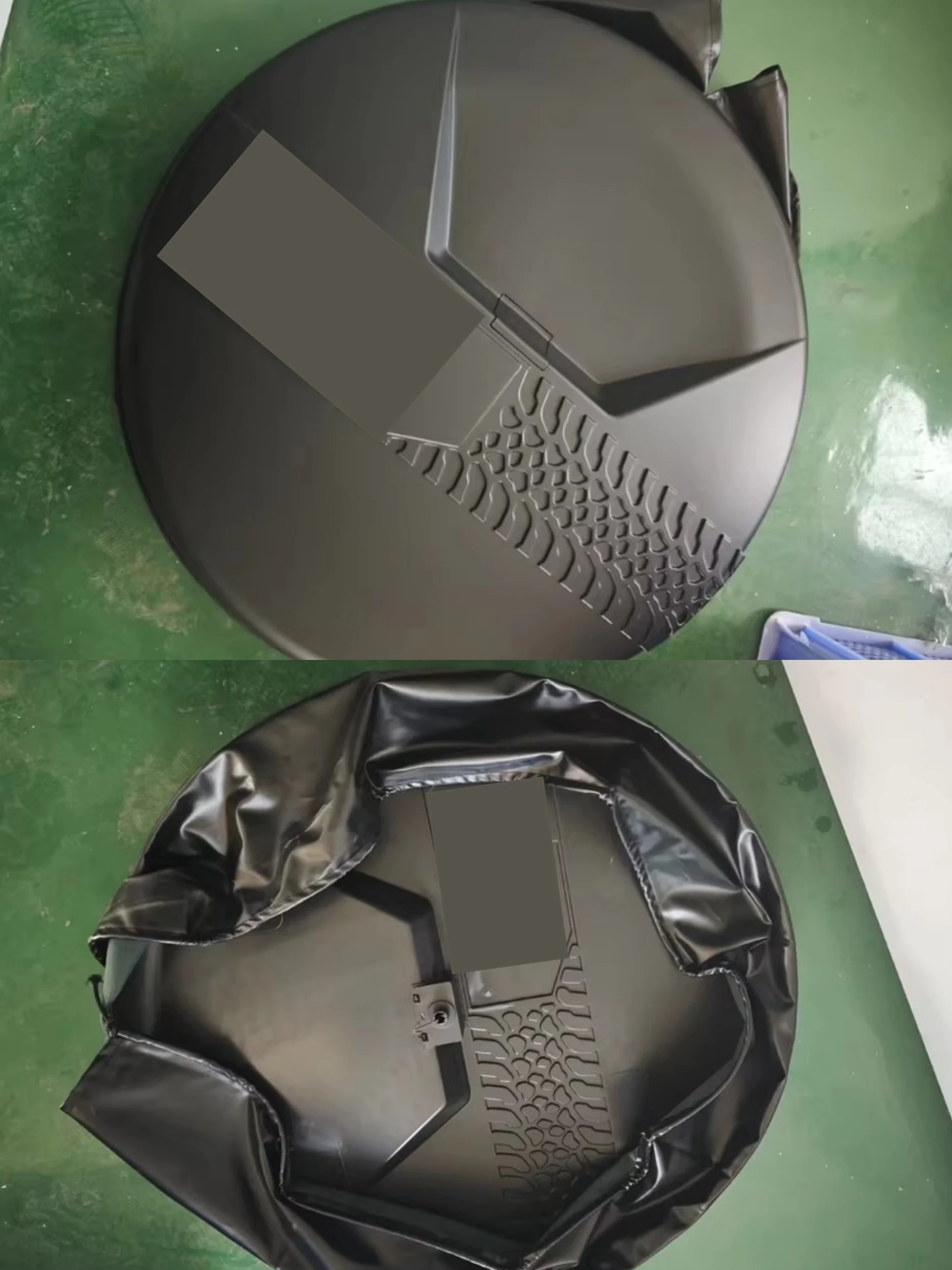 ฝาครอบยางอะไหล่รถยนต์สําหรับ Toyota Land Cruiser FJ ดัดแปลงฝาครอบป้องกันยางอะไหล่ด้านหลังตกแต่งรถยนต์