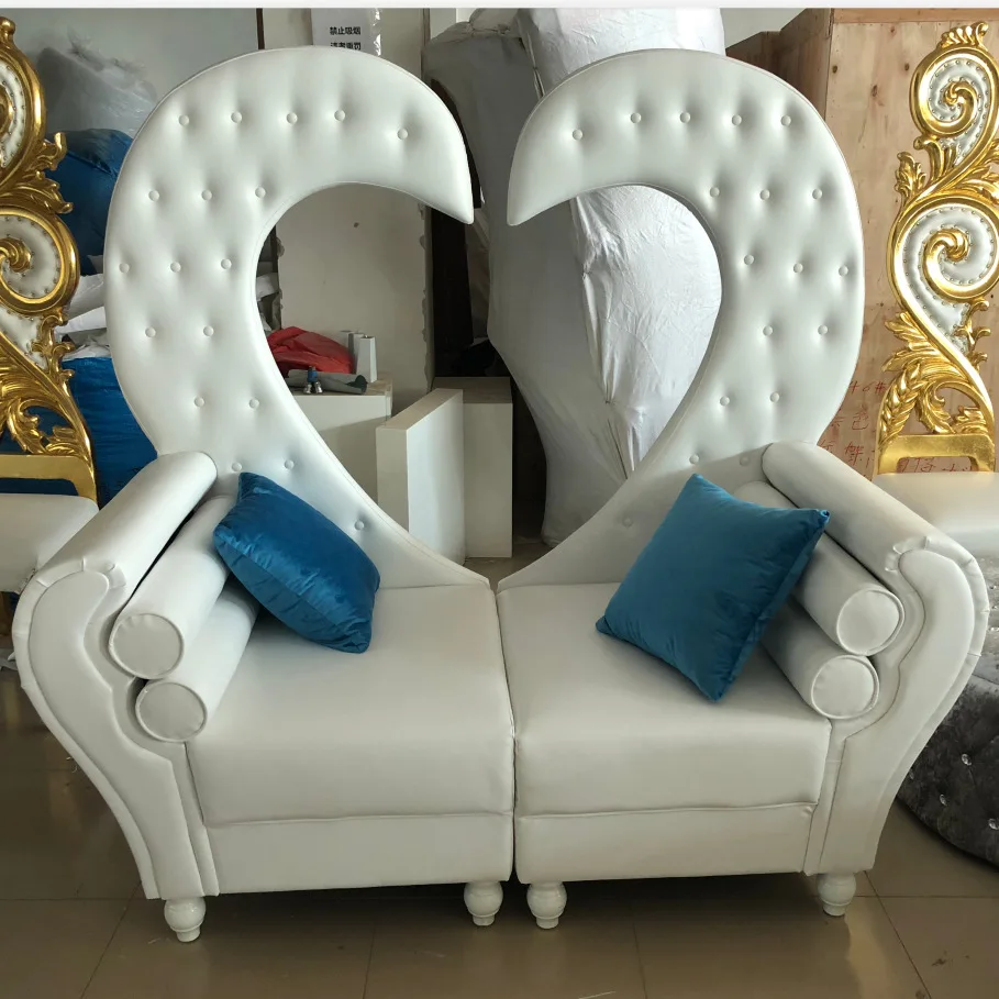 Factory Direct Sales Love Double Sofa Bride and Groom Wedding Chair