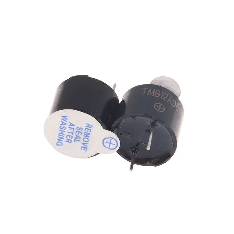 10Pcs 5V TMB12A05 Active Buzzer Magnetic Long Continous Beep Tone Alarm Ringer 12x9.5MM Mini Speaker Active Piezo Buzzers