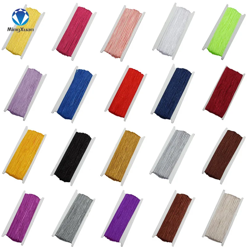 30meters 3mm Chinese Soutach Cord Multi Colors Nylon Rope Snake Belly Cords for DIY Sewing Jewelry Making Findings Wholesale