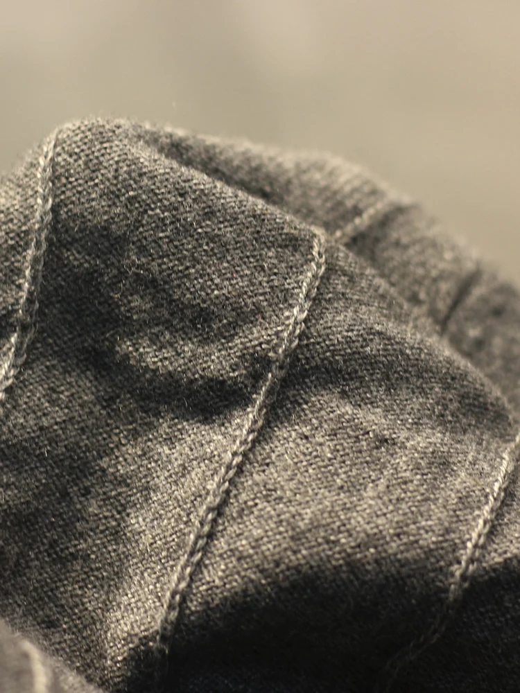 High-End Spring Autumn 25ss Men's Women's Knitted Woolen Cardigan Sve Bae Faionable Urban Sle Long Sve V-Ne Warmth