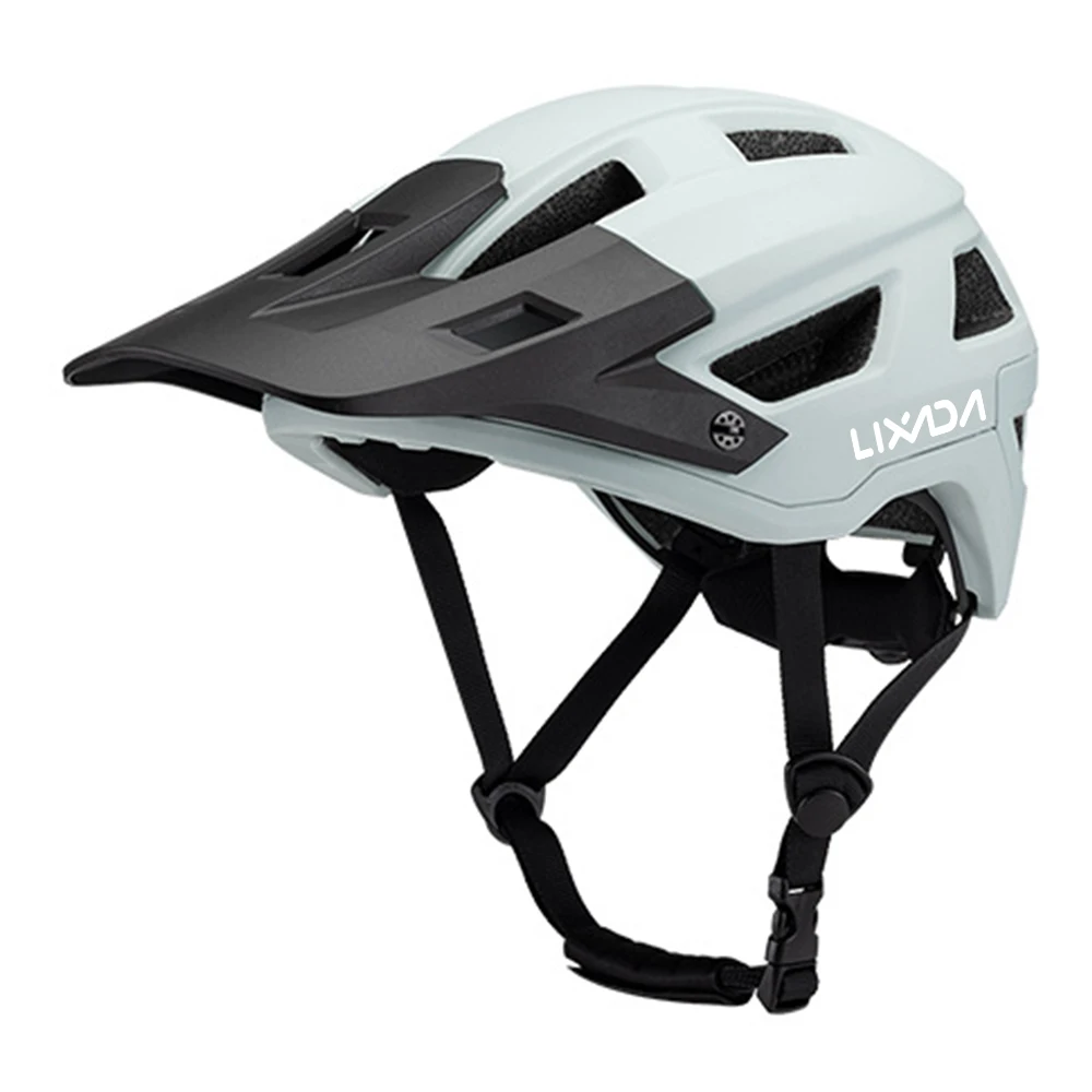 Lixada Fahrradhelm Herren Damen MTB Rennradhelm 55–61 cm verstellbares Zifferblatt abnehmbares Visier Belüftung 14 Belüftungsöffnungen Fahrradhelm – Detail 9