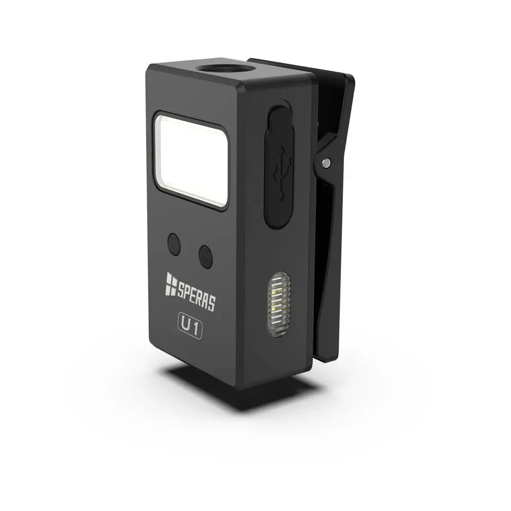 Speras U1 Multi-Function Clip Light 500 Lumen Portable Flashlight