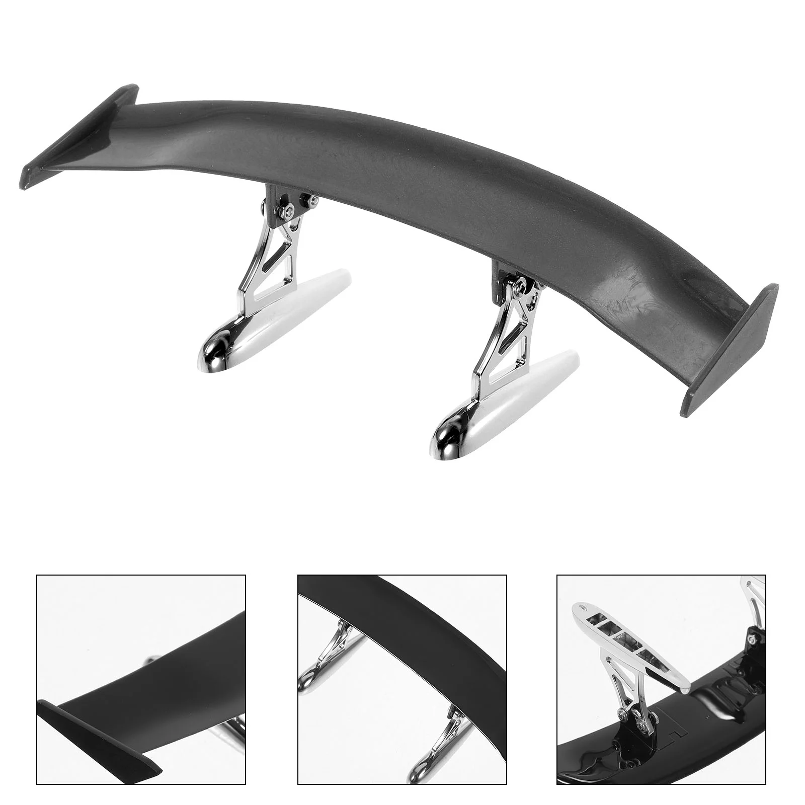 

Car Wing Modified Spoiler Small Rear Double Sided Tape Universal Paint Spoilers for