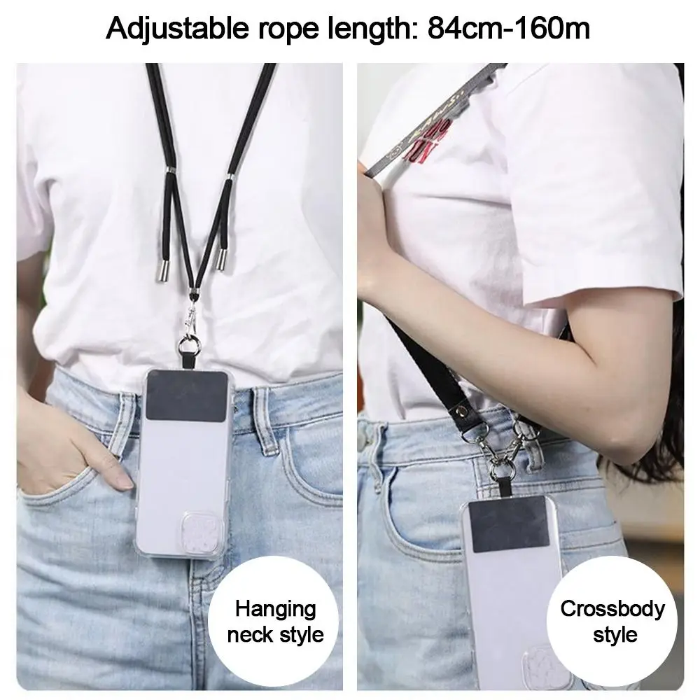 Wrist Strap With Patch Phone Lanyards Adjustable Anti-lost Phone Strap Lanyard Mobile Phone Straps Outdoor