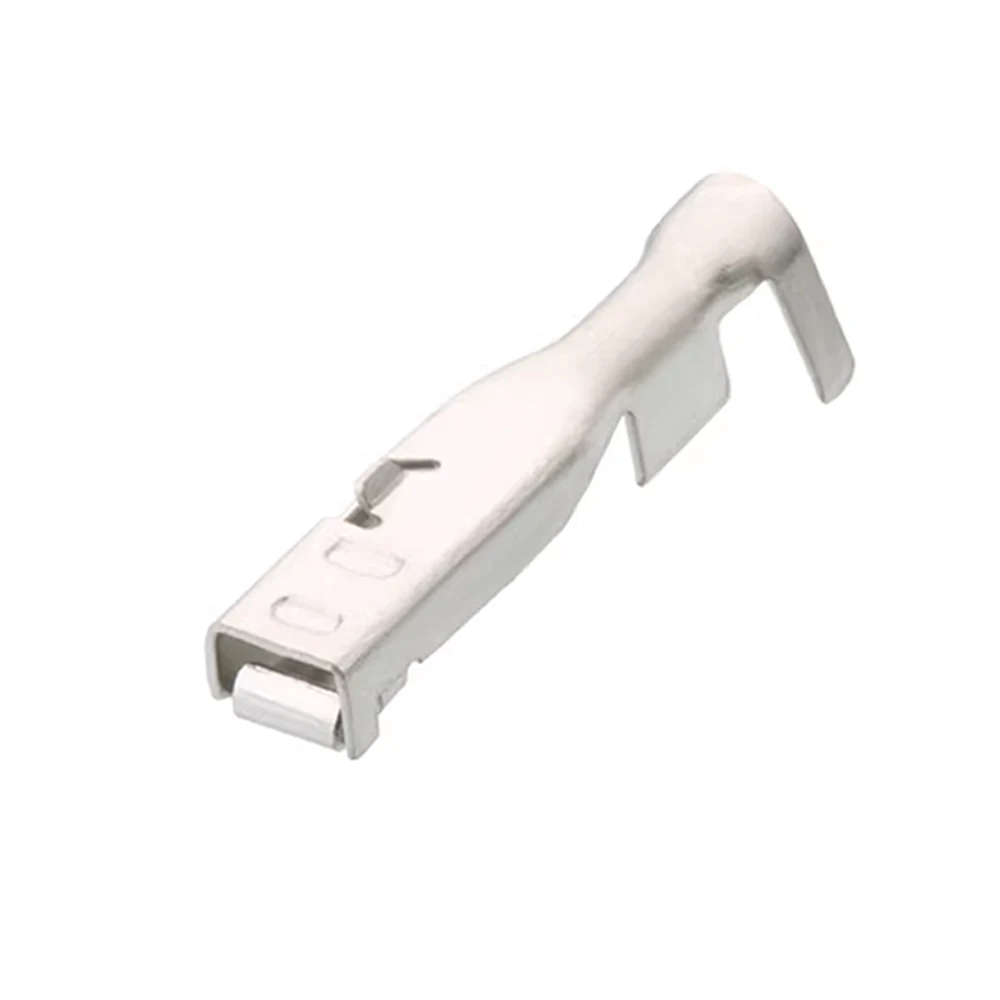 50 Pcs DJ622-F2.8B Automotive Copper Terminal Tin-Plated Spring Connector 15304720 for Wiring Fitting Accessories