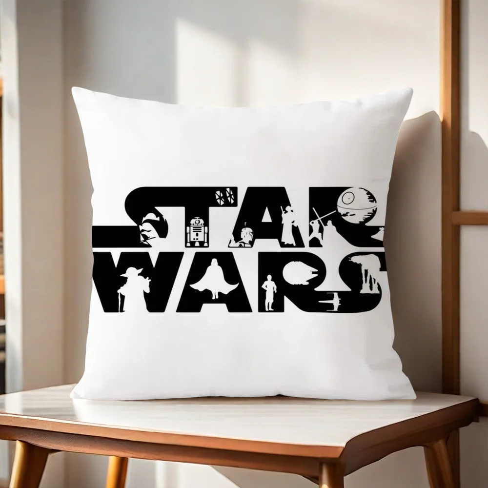 S-Star W-Wars TV pillow cover Sofa living Printing Decoration Room Home Office Coffee Shop Car Nordic Simplicity Cover