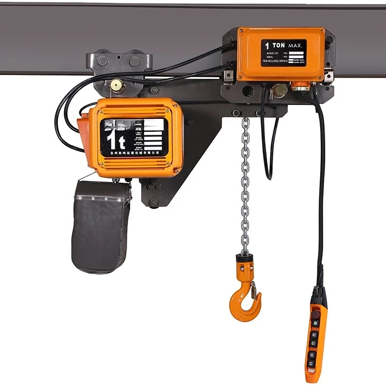 3-5 Ton 4m Low Headroom Electric Hoist Lift Electric Hoist Crane