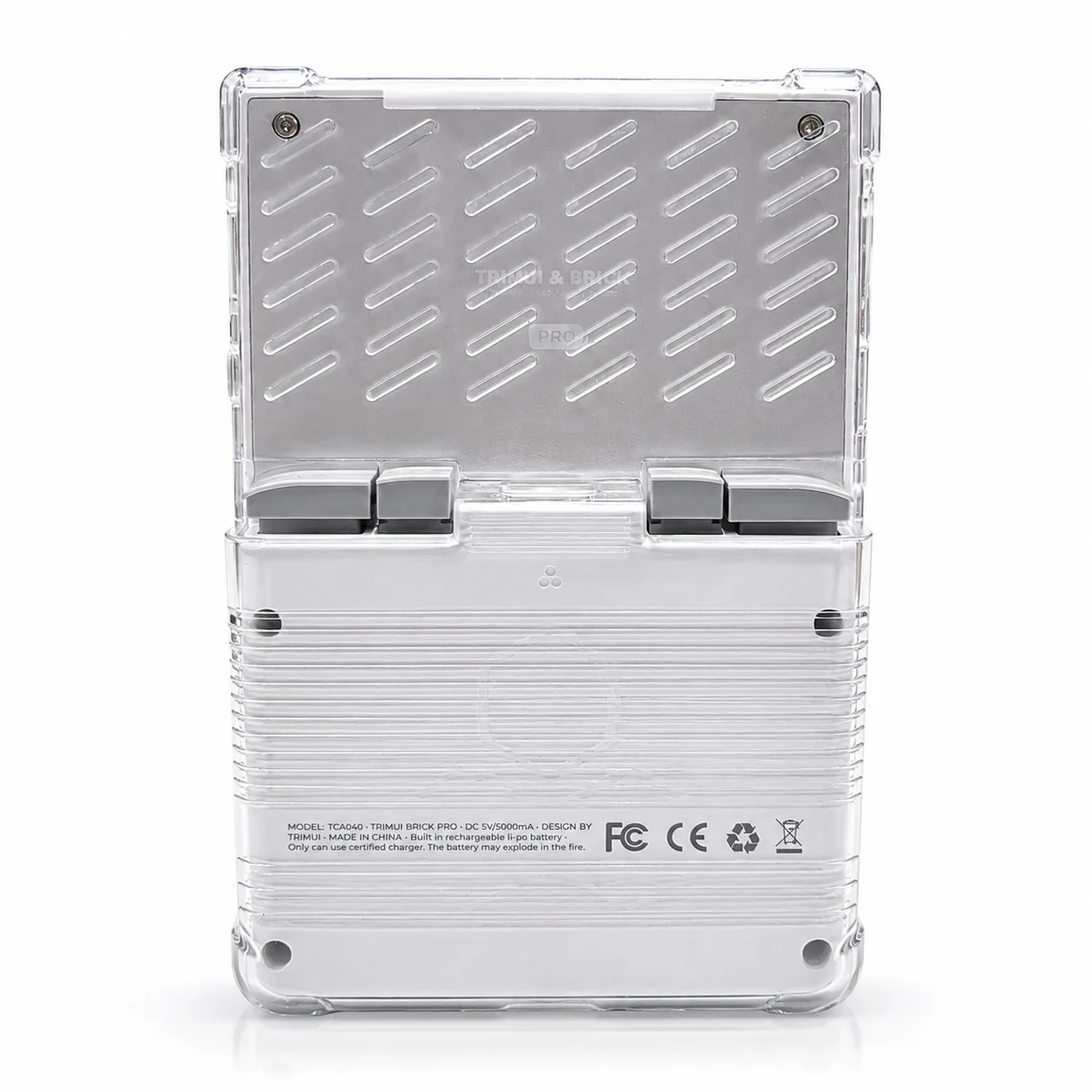 Transparent TPU Case for Trimui Brick Pro Portable Console Soft Protector Cover for Trimui Brick Pro Game Handheld Accessories