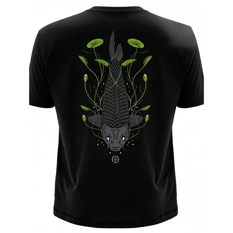 Kumu Men's Tails Up T-shirt, Casual and Versatile, The Perfect Choice for Date Nights Men's T-shirt Summer New Unisex