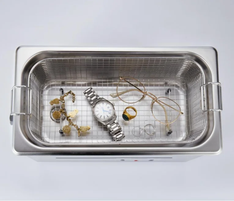 China Fabriek Industriële Ultrasone Reiniger 10L RVS Ultrasone Onderdelen Reinigingsmachine Met Timer & Verwarming