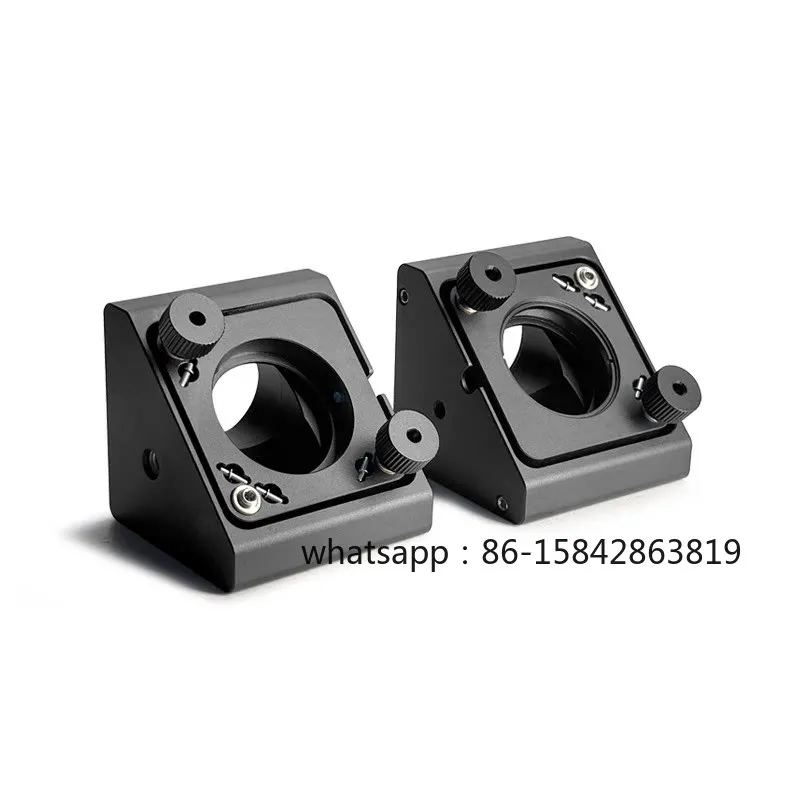 Cage Right-angle Adjustable Mirror Mount 30mm 45-degree Light Path Conversion Adjustment Frame Round Lens
