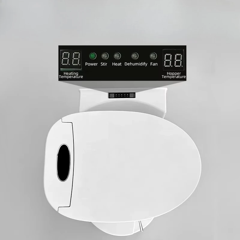 Biodegradable Smart Toilet Mobile Electronic Bidet Heated Seat Auto Flush Portable WC Caravan