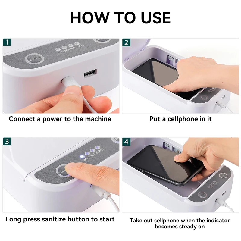 UV Multifunctional Disinfection Instrument Clean Tattoo Pen Eyelash Extension Tools Ozone Sterilization Box With Aromatherapy