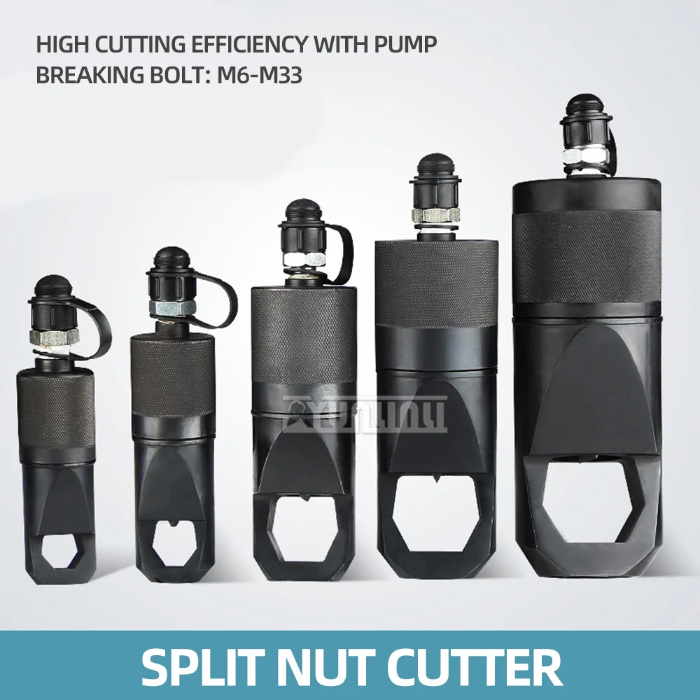 15t Split Type Hydraulic Nut Cutter Hhq-2432 Hydraulic Nut Splitter M16-M22 Rusted Nut Breaker Rusty Screw Nut Cutter 2025 new