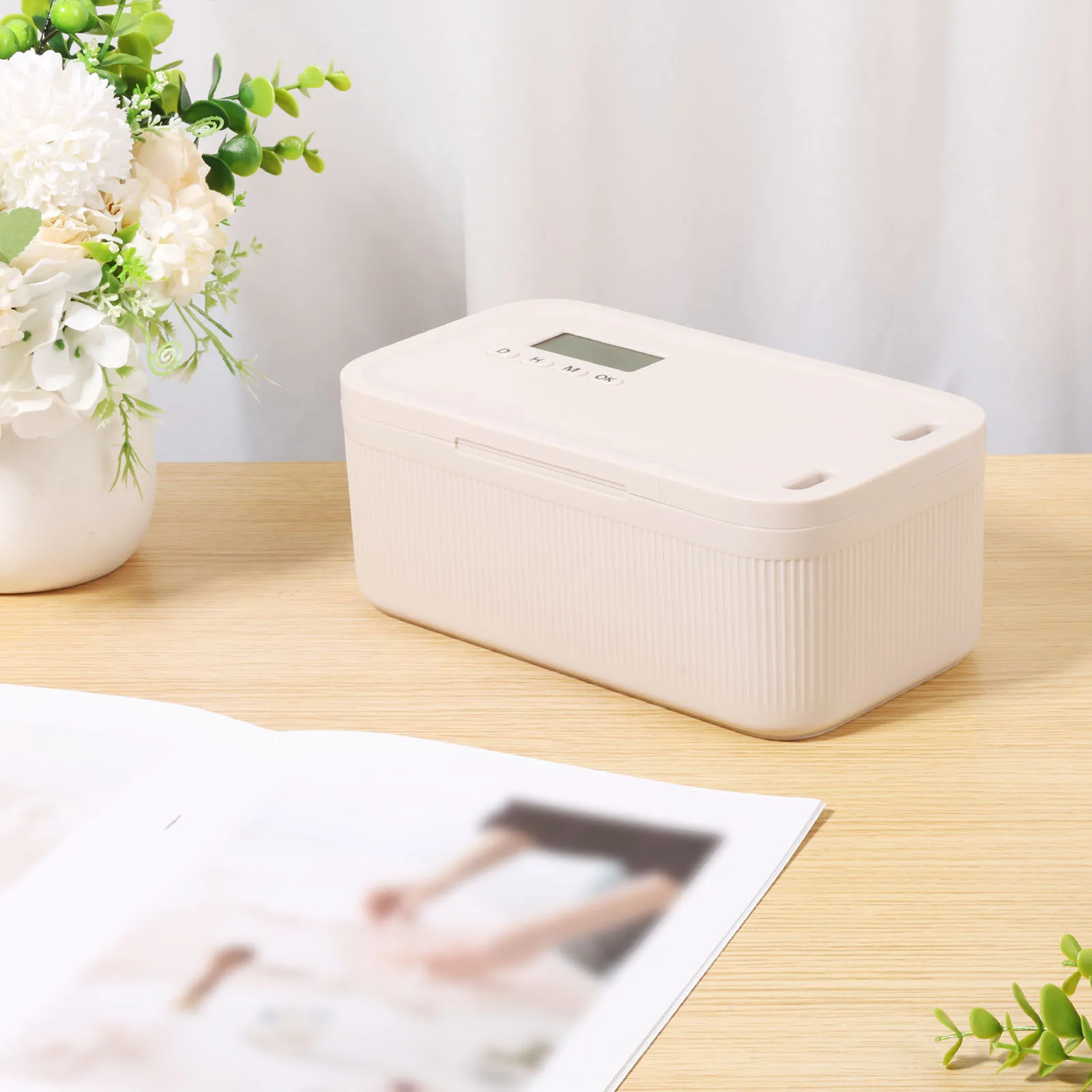 Timer Lock Boxes Electronic Lockable Container Multi Function Phones Cigarettes Personal Items  Files Items Safe Storage