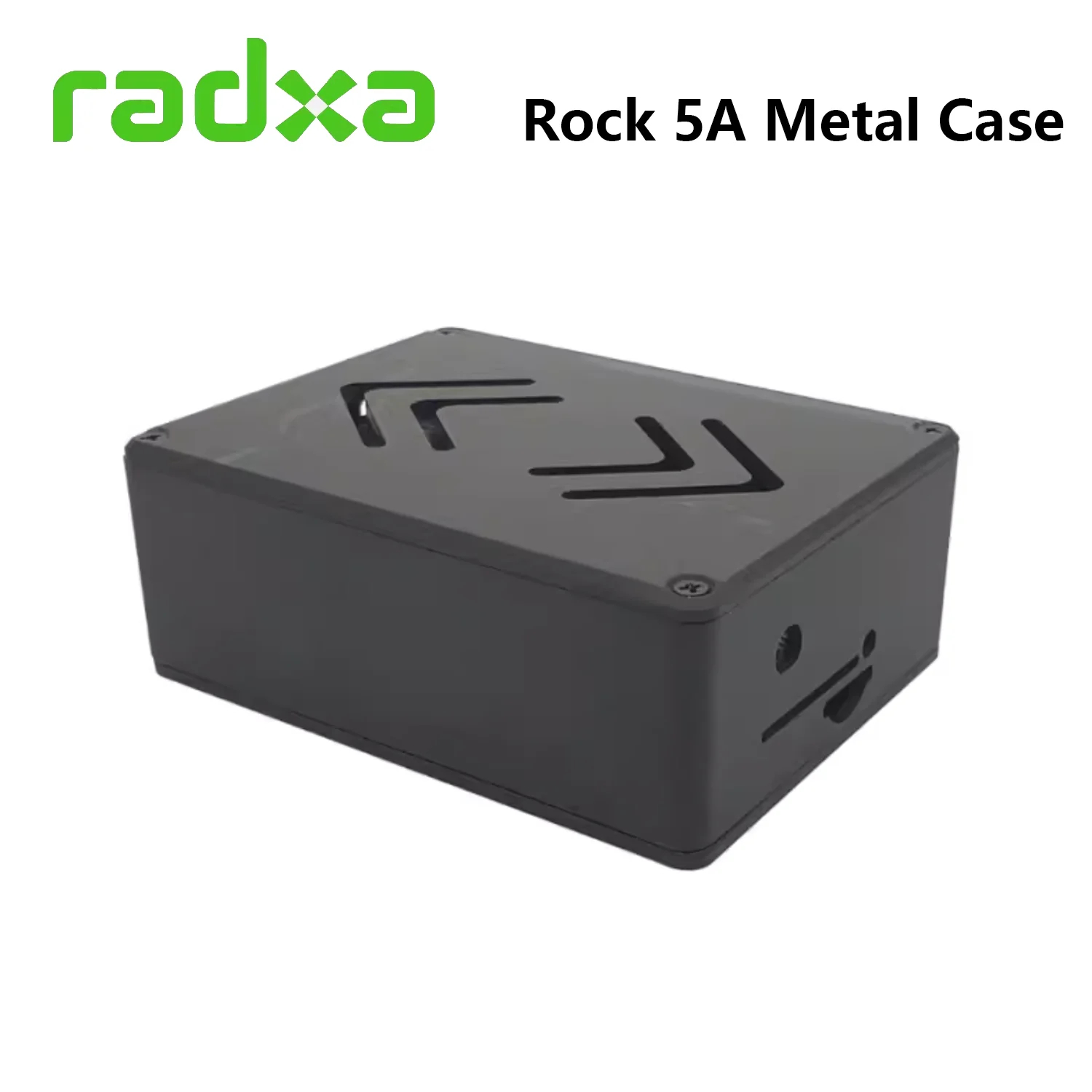 Radxa Rock 5A Metal Case With CPU Cooling Fan Optional Bracket