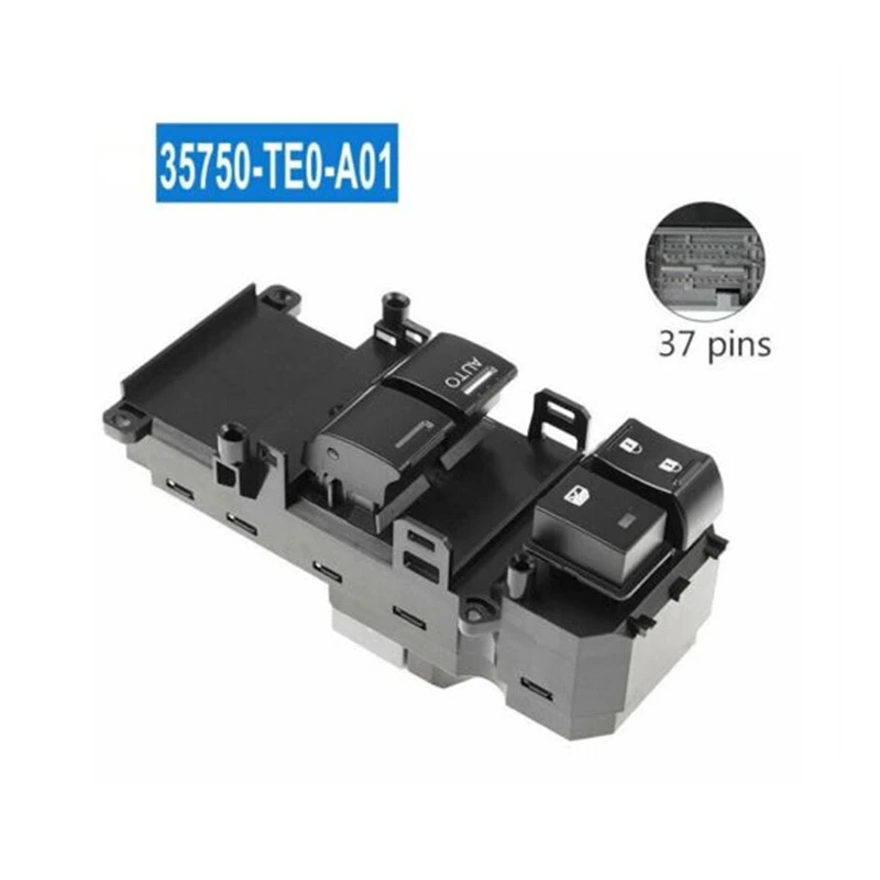 35750-TE0-A01 Master Electric Power Window Control Switch for Honda Accord 2008 2009 2010 2011 2012