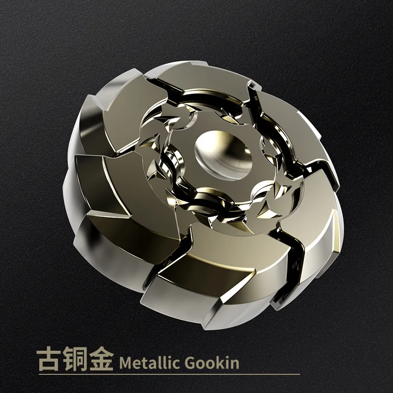 新しい合金磁気フィンガージャイロおもちゃ子供のためのハンドスピナー抗ストレス大人の感覚おもちゃフィジェットスピナージャイロ子供のおもちゃギフト