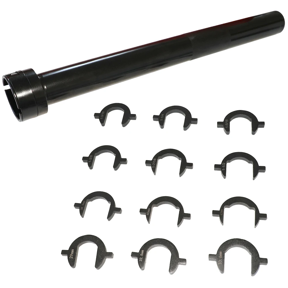 13-piece set of steering wheel inner ball head removal tool car steering wheel rudder bar wrench chassis repair special