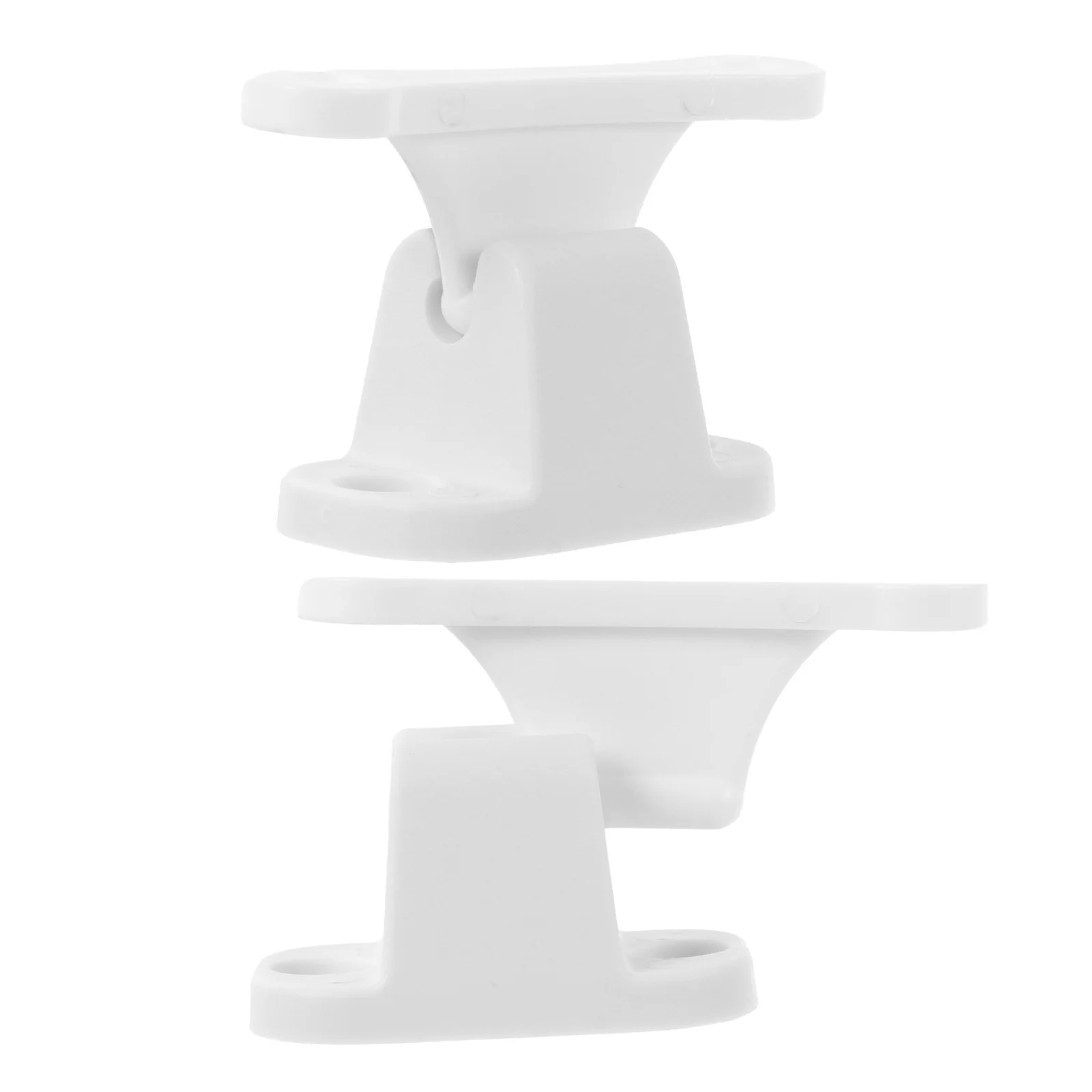 

2Pcs White Nylon T Shape Door Stop Retainer Kit Strong Durable Lockers Tool for Rv Campervan Motorhome Door Holder