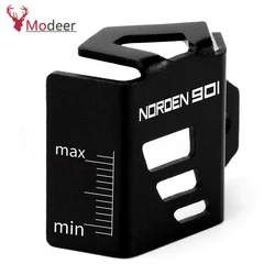 norden 901 CNC Aluminum Rear Brake Fuel Tank Oil Cup Cover Protector Motorcycle Accessory for HUISQ 901 norden norden901 2022