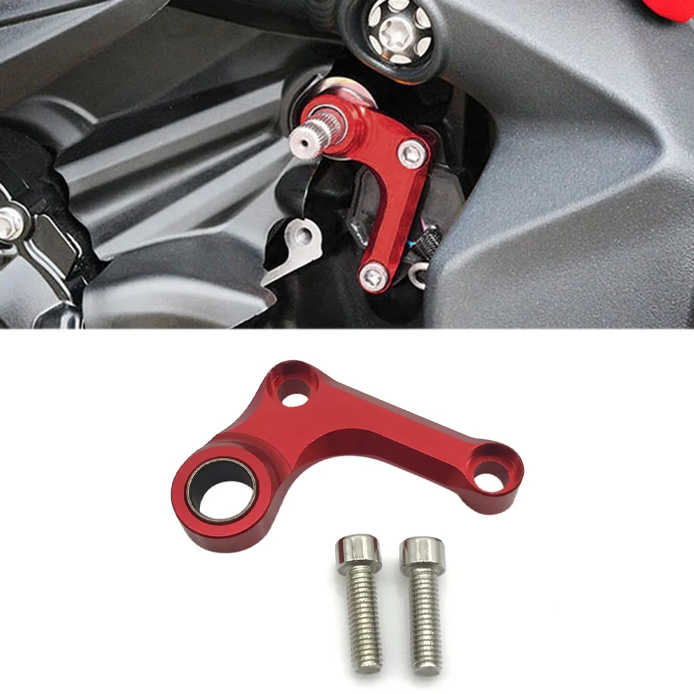 For TRIUMPH STREET TRIPLE 765 765R 765S 765RS DAYTONA 675 2017-2022 CNC Aluminium Shifting Gear Stabilizer Red