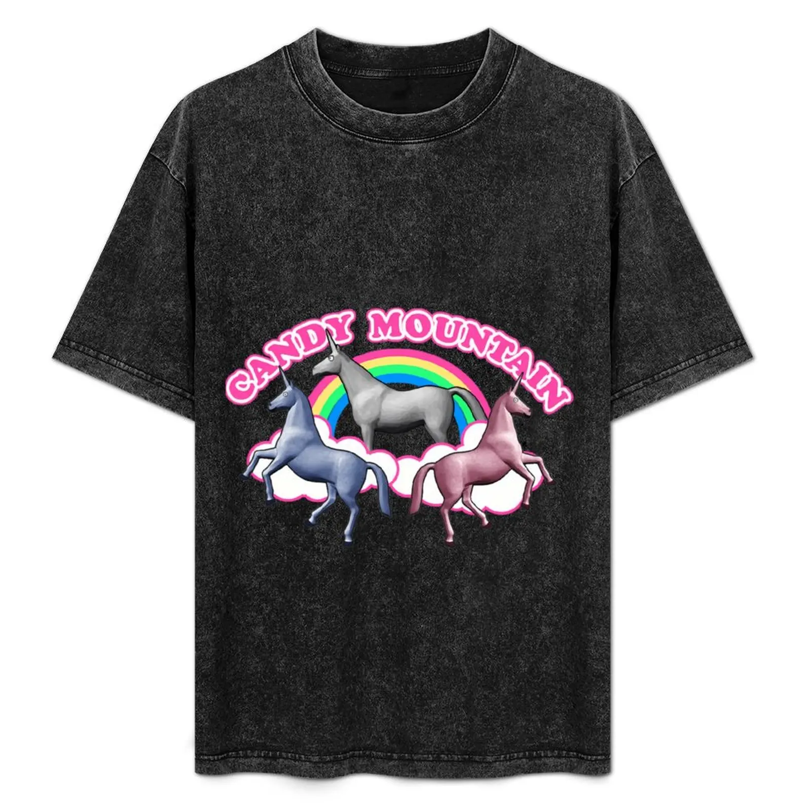 

Charlie The Unicorn Candy Mountain Filmcow T-Shirt Casual Trendy Short Sleeve T-Shirt