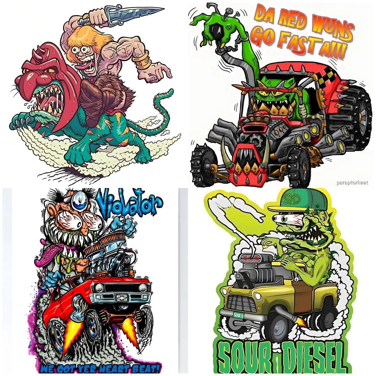 

Creative Rat Old School Car Stickers Rat Rod Racing Graffiti Retro Decals Vinyl Motorcycle